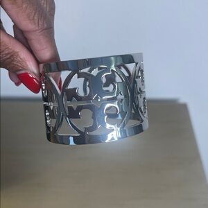 Tory Burch Silver Cuff Bracelet